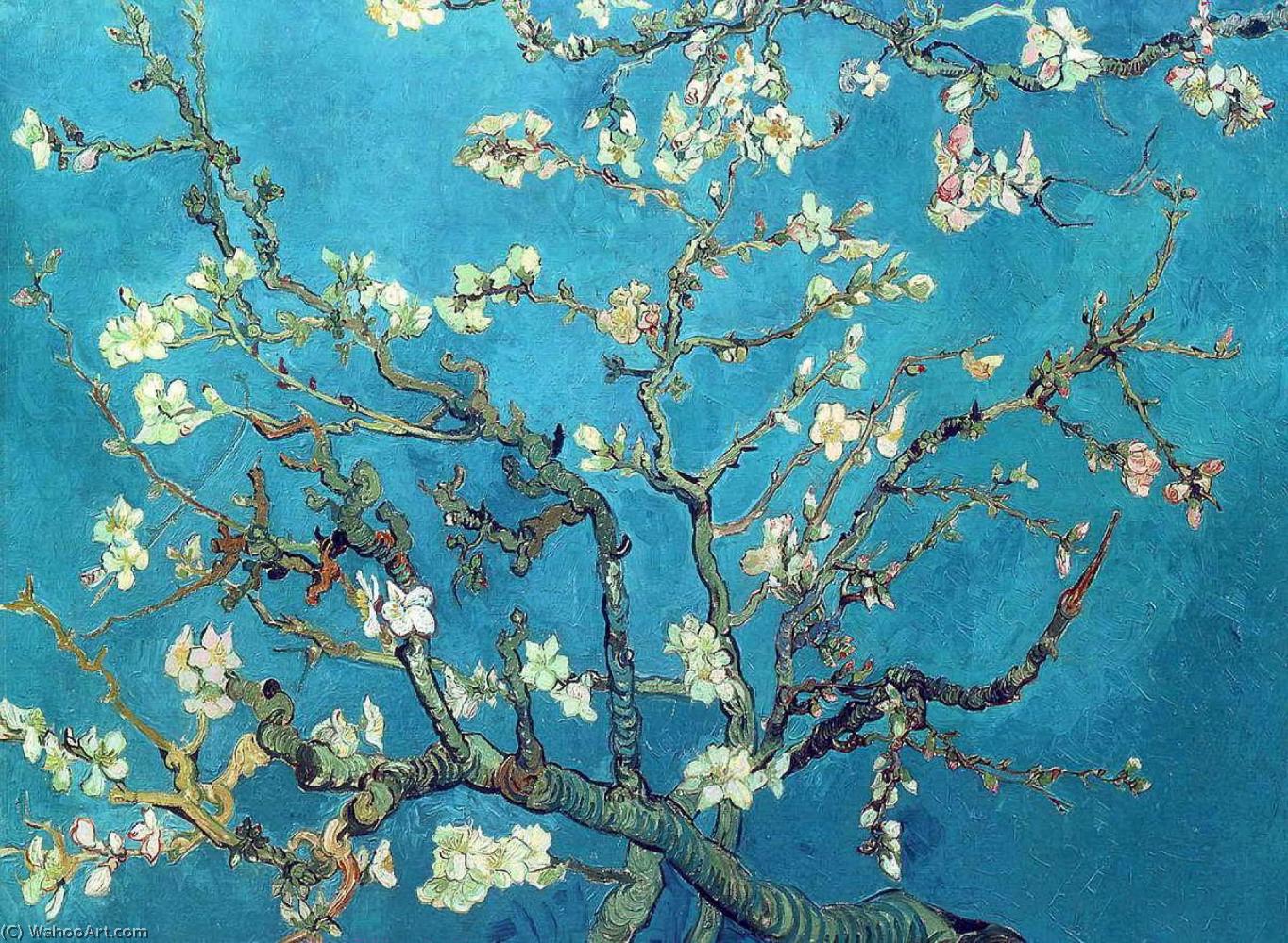 Vincent Van Gogh, Branches_with_Almond_Blossom